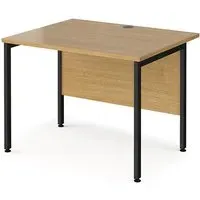 Melor H-Frame Computer Desk - Oak