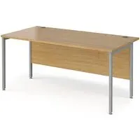 Melor H-Frame Computer Desk - Oak