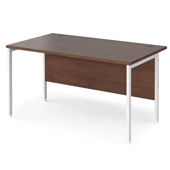 Melor H-Frame Computer Desk - Walnut