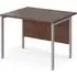 Melor H-Frame Computer Desk - Walnut