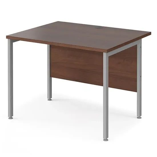 Melor H-Frame Computer Desk - Walnut