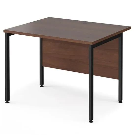 Melor H-Frame Computer Desk - Walnut