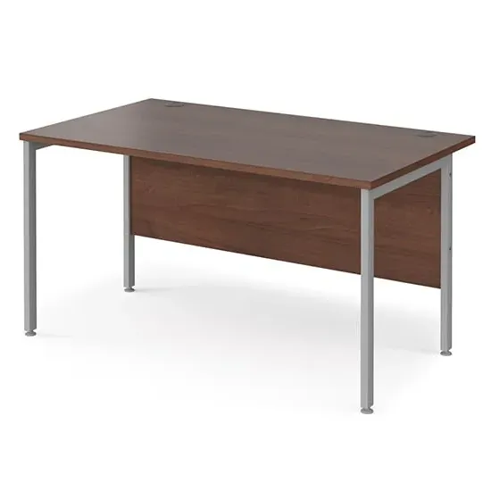 Melor H-Frame Computer Desk - Walnut