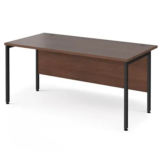 Melor H-Frame Computer Desk - Walnut