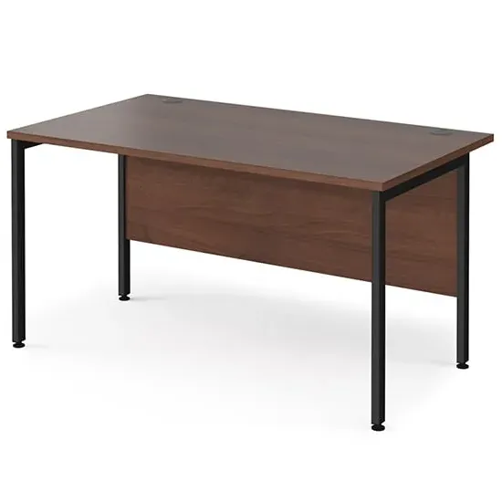 Melor H-Frame Computer Desk - Walnut