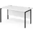 Melor H-Frame Computer Desk - White