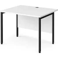 Melor H-Frame Computer Desk - White