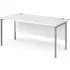 Melor H-Frame Computer Desk - White