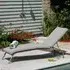 Meltan Outdoor Sun Lounger - Sand