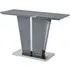 Memphis Bar Table with Glass Top - Grey
