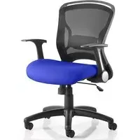 Mendes Office Chair with Castors - Serene, Fabric