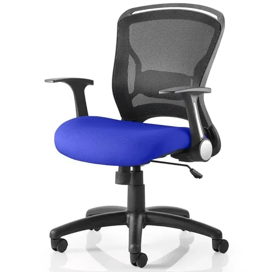 Mendes Office Chair with Castors - Serene, Fabric