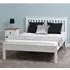 Merlin King Size Low Foot Bed Frame - White