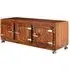 Merova TV Stand with 3 Doors - Brown, Sheesham Wood