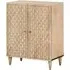 Merton Storage Cabinet with 2 Doors - Brown, Mango Wood