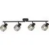 Meshy 4 Light Cage Bar Spotlight - Black