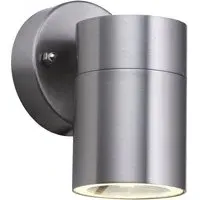 Metro LED Small Outdoor Wall Light - Silver