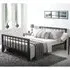 Metro Single Bed Frame - Black, Metal