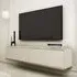 Mexico Floating TV Stand with 2 Doors - Beige