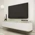 Mexico Floating TV Stand with 2 Doors - White
