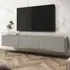 Mexico Floating TV Stand with 3 Doors - Grey