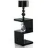Miami S-Shape Side Table - Black