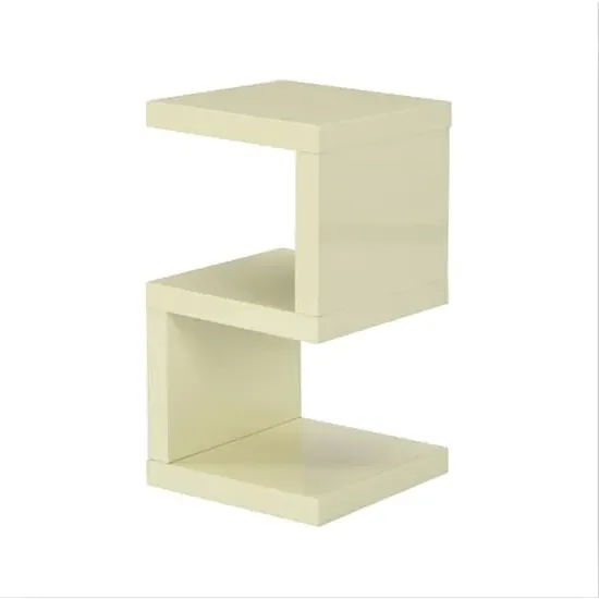 Miami S-Shape Side Table - Cream image