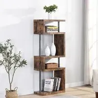 Miami Shelving Unit - Rustic Oak