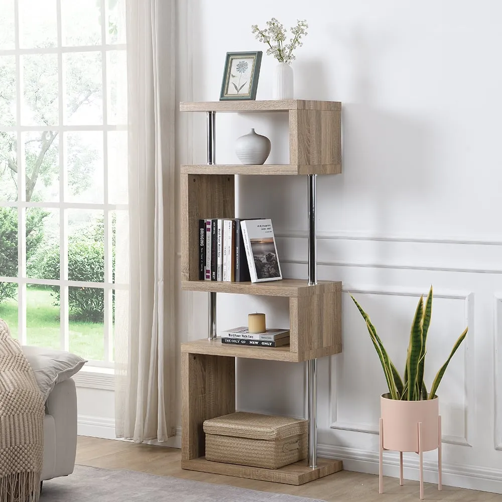 Miami Shelving Unit - Sanremo Oak