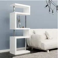 Miami Slim Shelving Unit - White