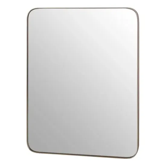 Micos Rectangular Wall Mirror - Silver image