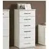 Milden Tall Chest of Drawers - White