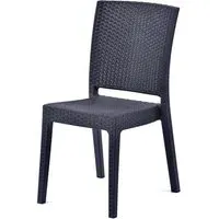 Mili Side Chair - Anthracite, Polypropylene