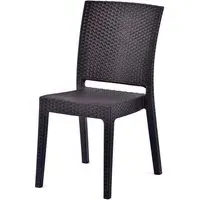Mili Side Chair - Brown, Polypropylene