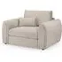 Millburn 1-Seater Sofa - Mocha, Velvet