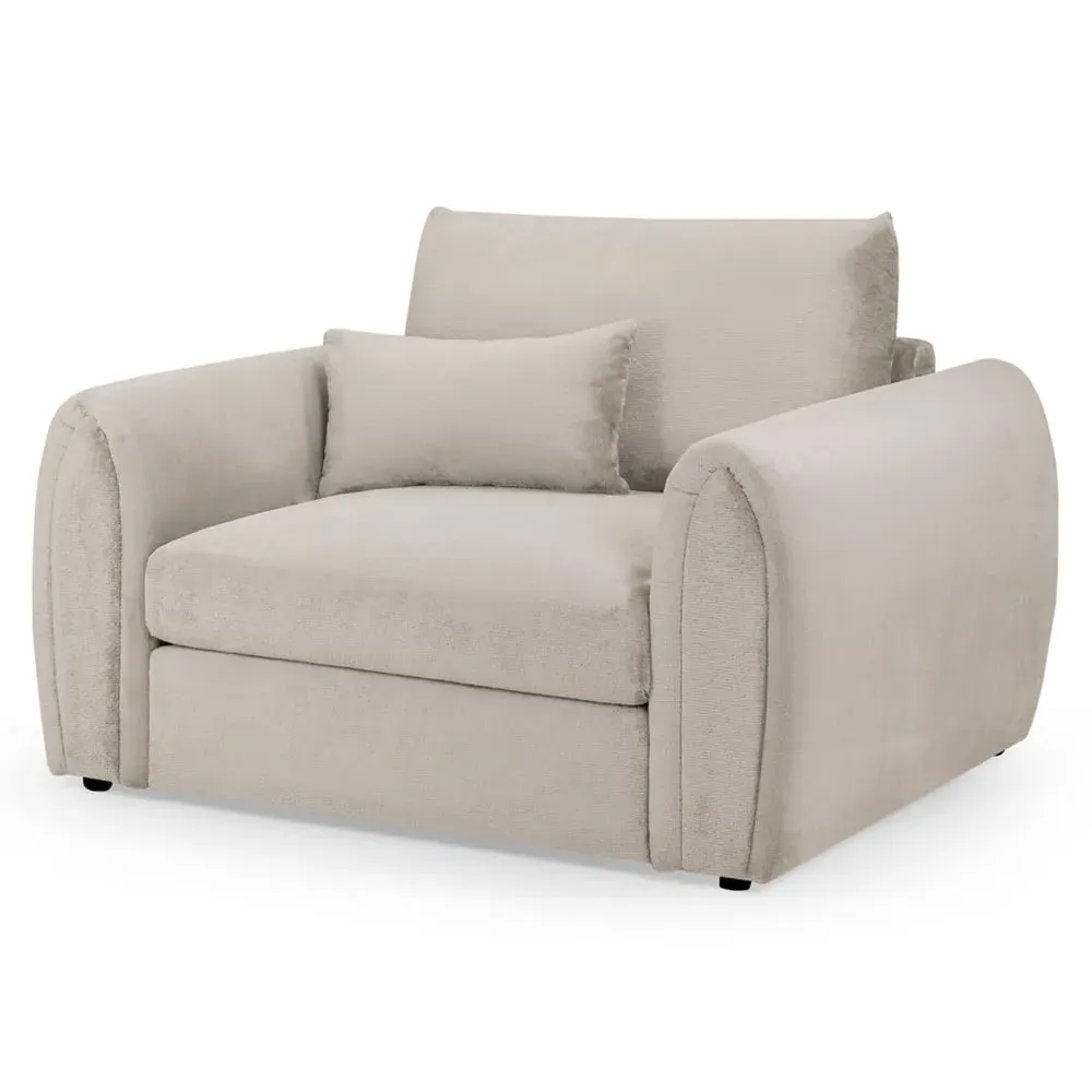 Millburn 1-Seater Sofa - Mocha, Velvet