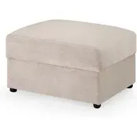 Millburn Foot Stool - Mocha, Velvet