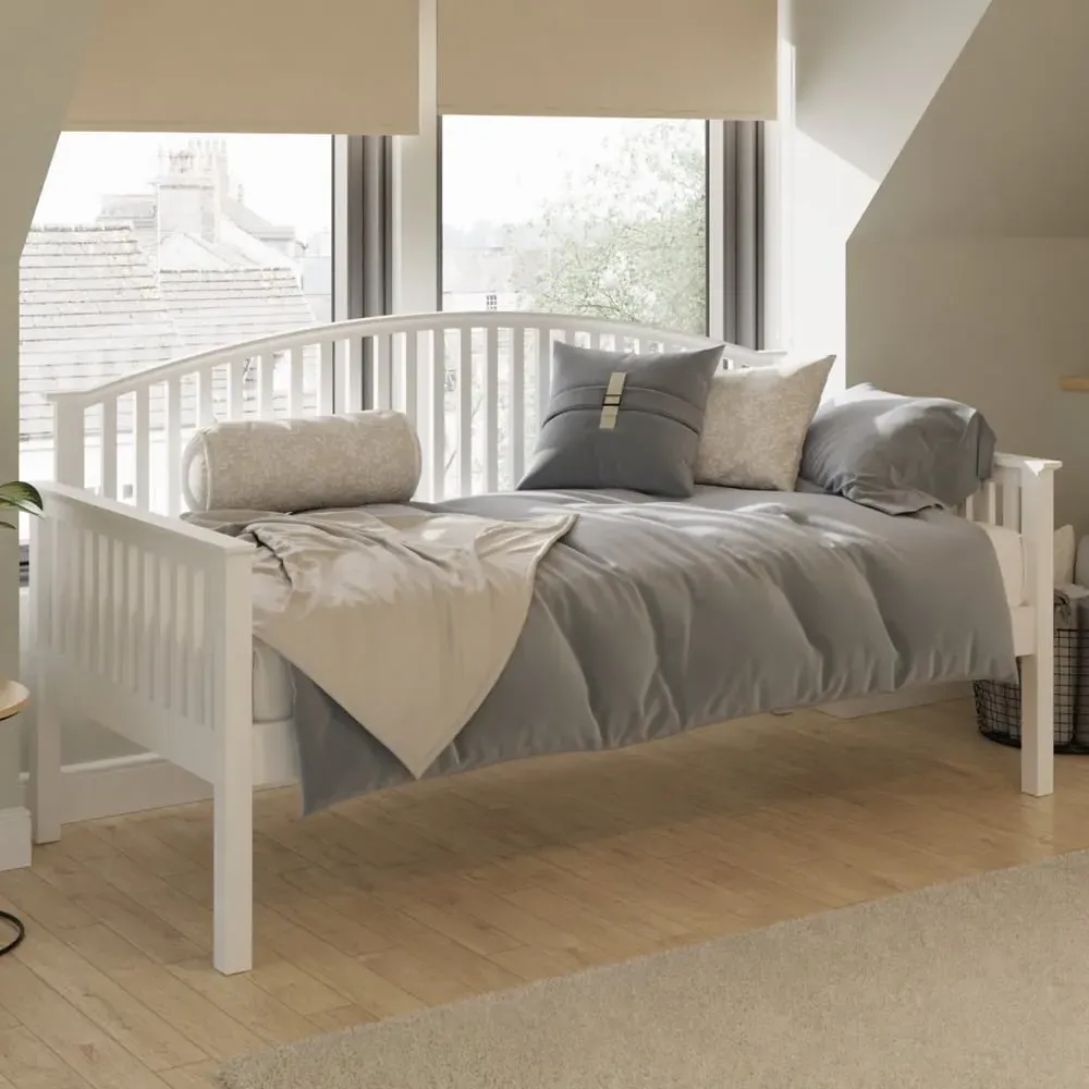 Millom Single Day Bed - White