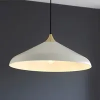 Milton Coned Shade Pendant Light - Warm White