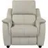 Milun 1-Seater Electric Recliner Sofa - Cloud, Leather