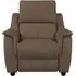 Milun 1-Seater Electric Recliner Sofa - Dark Taupe, Leather
