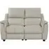 Milun 2-Seater Electric Recliner Sofa - Cloud, Leather