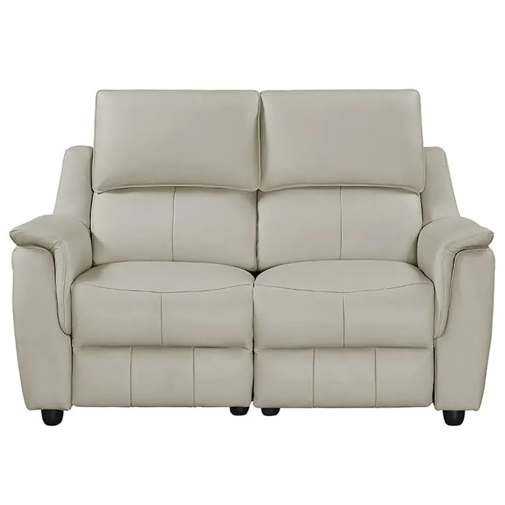Milun 2-Seater Electric Recliner Sofa - Cloud, Leather image