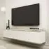 Minsk Floating TV Stand with 2 Doors - White
