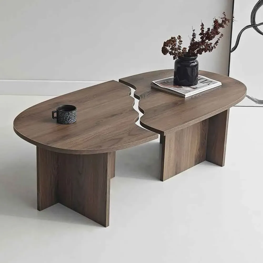 Missisipi Coffee Table - Walnut, Melamine Coated Chipboard product