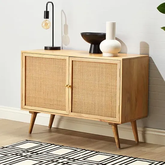 Mixco 2 Door Sideboard - Natural, Mango Wood
