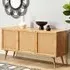 Mixco 3 Door Sideboard - Natural, Mango Wood