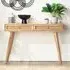 Mixco Console Table with 2 Drawers - Natural, Mango Wood