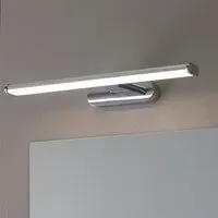 Moda LED Frosted Shade Wall Light - Chrome