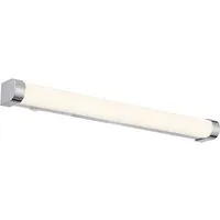 Moda Ribbed Wall Light - White, Glass alternate view